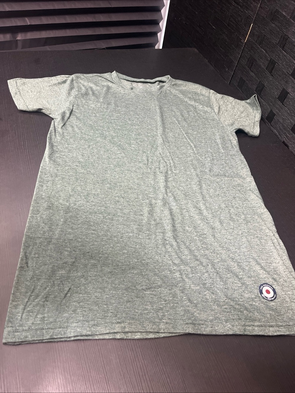 Ben Sherman Men's The Original Target Soft T-Shirt Heather Green Size Small